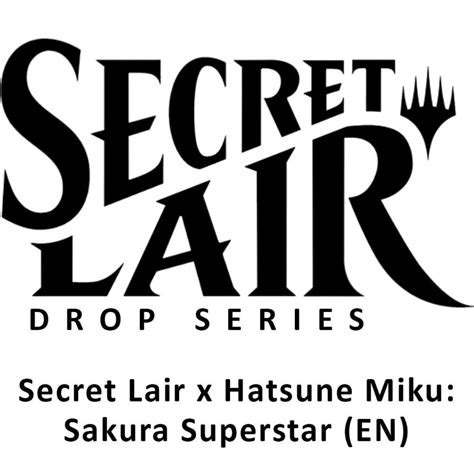 Secret Lair Drop Secret Lair X Hatsune Miku Sakura Superstar En