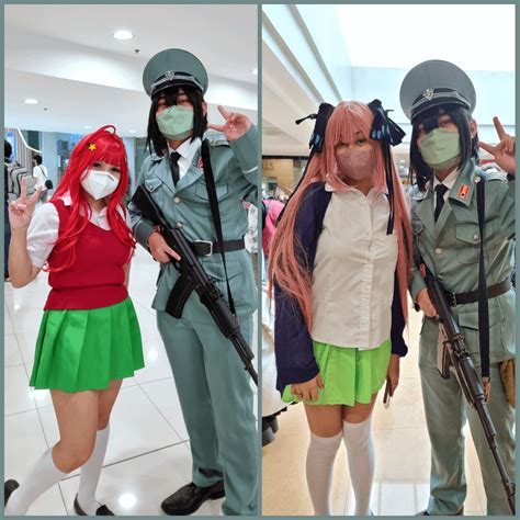 Met Itsuki And Nino Cosplayers Quintessential Quintuplets Cosplay R5toubunnohanayome