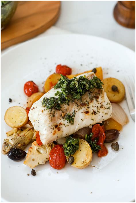 Mediterranean Baked Cod recipe