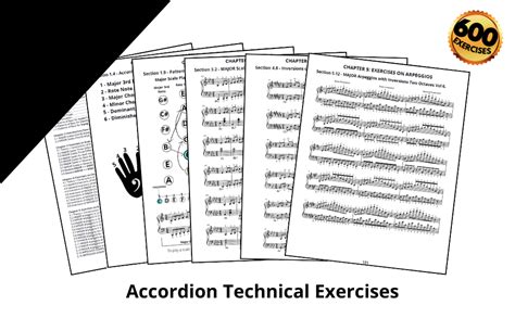 Accordion Technical Exercises Scales Chords Arpeggios And More Music