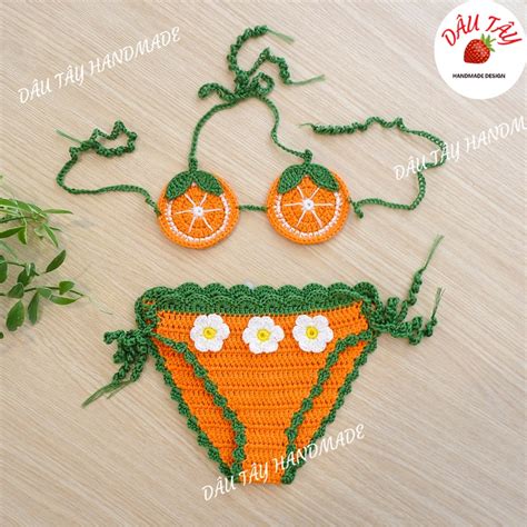 Bikini Handmade M Nh Cho B B Bikini Cam Shopee Vi T Nam