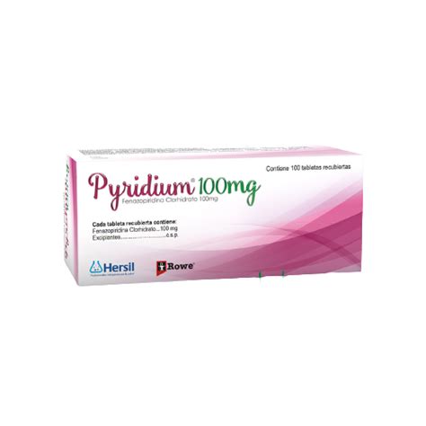 Pyridium 100 Mg Tienda Catracha Salud