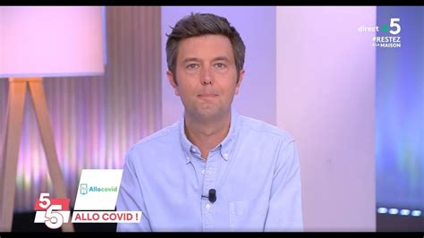 France 5 C à Vous Démonstration d Allocovid et interview du