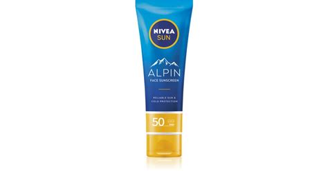 Nivea Sun Alpin Face Sunscreen Spf Notino Ie