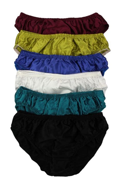 Paradise Silk Pure Silk Men Bikini Briefs Pairs Pack US Size S M L XL XXL Paradise Silk