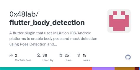 GitHub 0x48lab Flutter Body Detection A Flutter Plugin That Uses