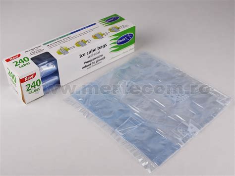 Pungi Pentru Cuburi De Gheata Stella 240cuburi Mertecomro