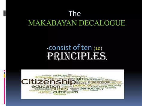 Makabayan Ppt