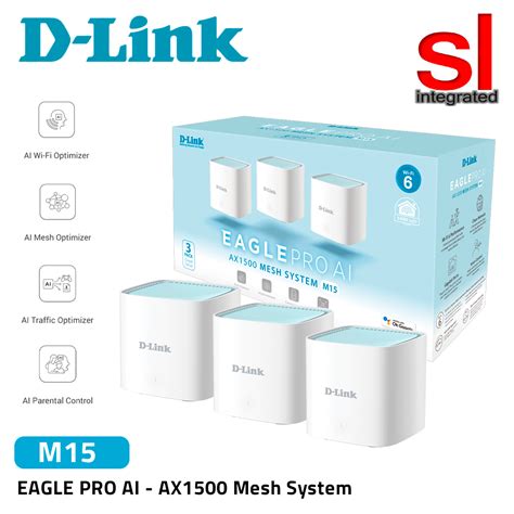 D Link Eagle Pro Ai Ax Mesh Wifi System M Pack Pack