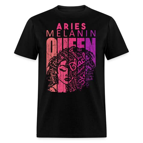 Aries Melanin Queen Shirt Treasure Turn