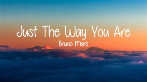 Bruno Mars Just The Way You Are Wallpaper