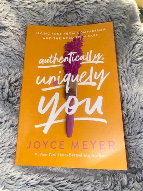 “Authentically, Uniquely You” by Joyce Meyer in 2025 | Christian book