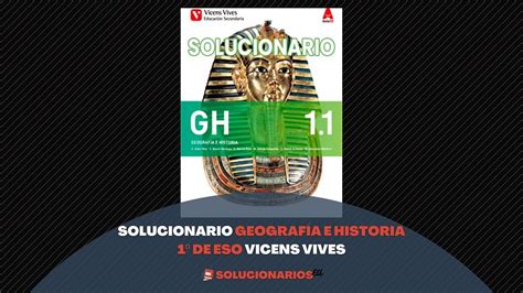 Descargar Solucionario Geografía e Historia 1 ESO Vicens Vivesen PDF