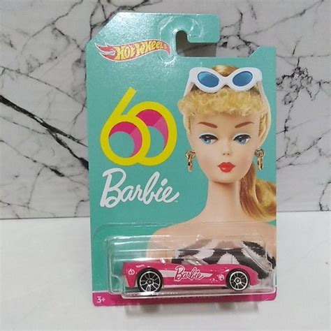 Hot Wheels Th Barbie Corvette Stingray Shopee Malaysia