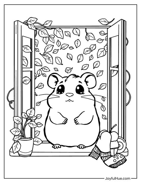 Best 13 26 Hamster Coloring Pages For Adults (Free PDF Printables – Artofit