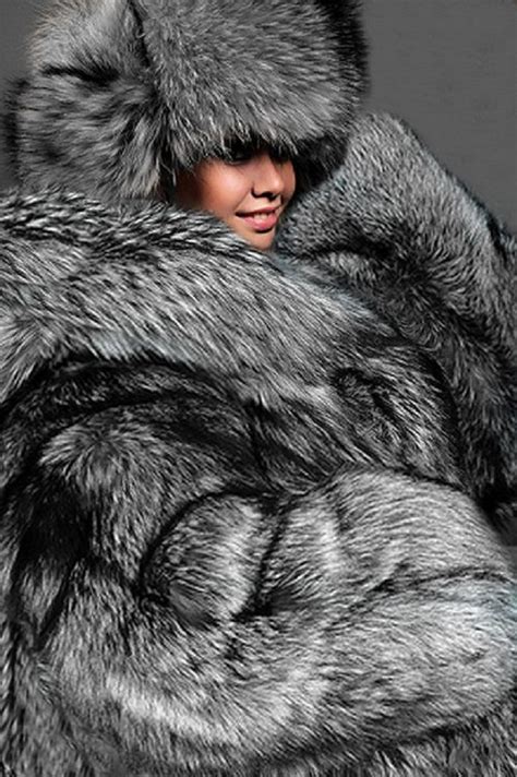 Silver Fox Fur Jacket For Sale Soft Silver Fox Fabulous Furs Fox Fur