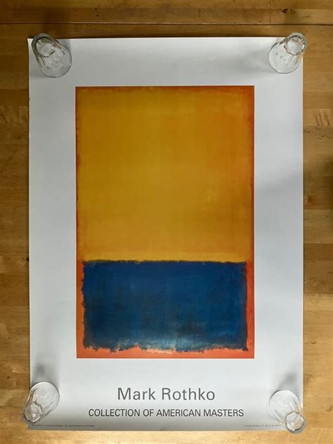 Mark Rothko Yellow Blue On Orange 1990s Catawiki