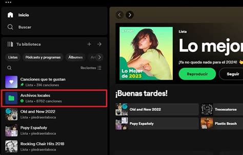 Cómo reproducir música local en Spotify El Androide Feliz