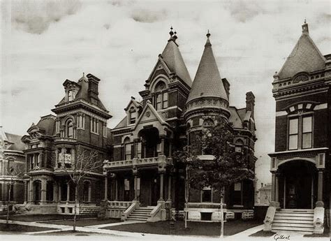 Frost House in Brush Park, Detroit | Victorian mansions, Victorian ...