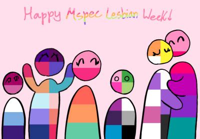 I Made Some Art For Mspec Lesbian Week It S Not Tumbex