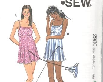Kwik Sew Misses Bra Pattern Lingerie Womens Sewing Etsy