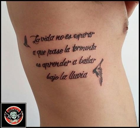 Tattoo Frase Costado Frases Cortas Para Tatuar Tatuaje De Flores