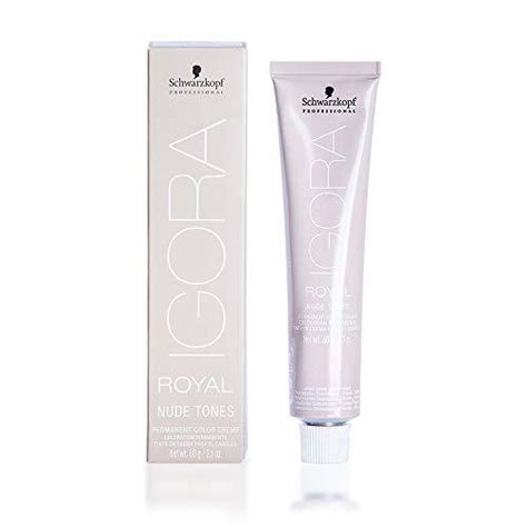 Schwarzkopf Professional Igora Royal Nude Tones Color Creme Light Blonde Beige