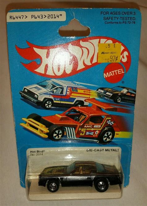 Hot Wheels Hot Bird Black Pontiac Firebird Still In The Package