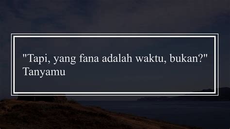 Musikalisasi Puisi Yang Fana Adalah Waktu Sapardi Djoko Damono