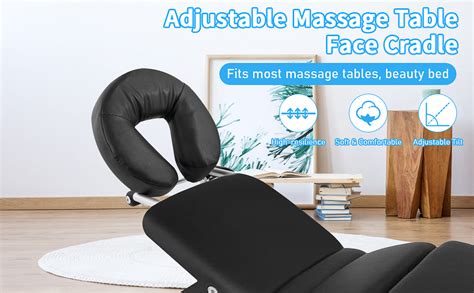 Adjustable Massage Table Face Cradle U Shaped Standard Universal