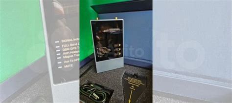 Устройство для поиска прослушки и камер купить в Москве | Электроника ...