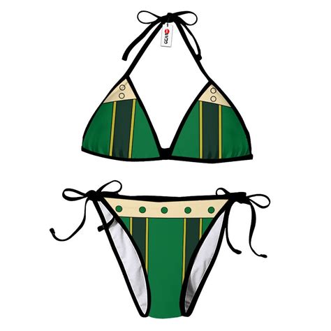 Tsuyu Asui Froppy Bikini Piece Swimwear Costume Gearotaku