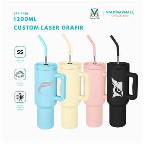 Jual Stainless Tumbler Ml Hot And Cold Bpa Free Sedotan Tahan Panas Dingin Dua Cara Minum