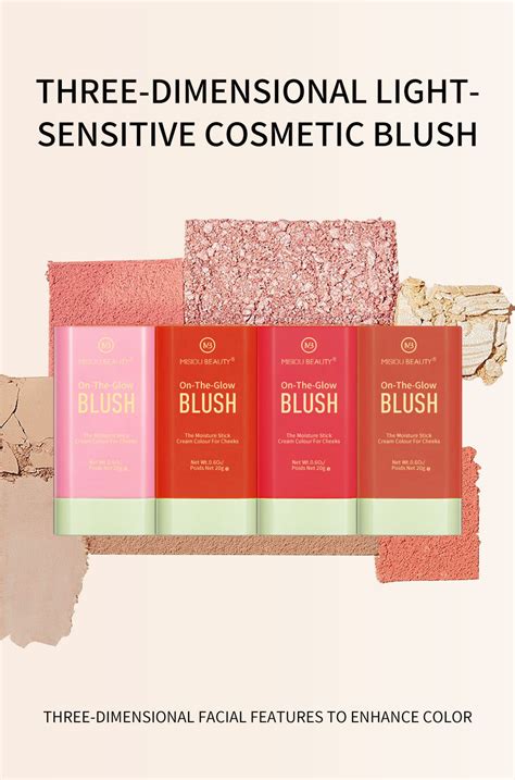 Misiou BEAUTY Makeup Vitality Smooth Lip Cheek Dual Use Natural Nude