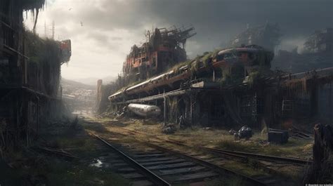 Premium AI Image The Last Of Us Concept Art