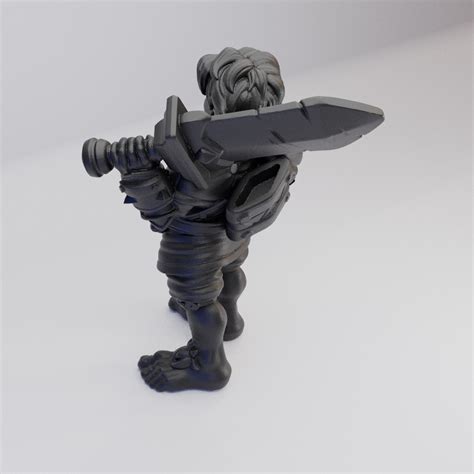 Hot Goblin ハーフリング戦士C ミニチュア ホットゴブリン TRPG グレートソード