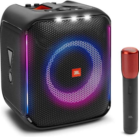 JBL Partybox Encore Portable Party Speaker with Digital Wireless Mic ...