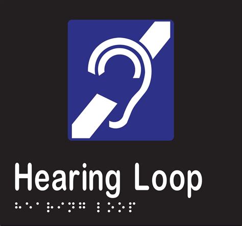 metlam hearing loop  designer black buildmat