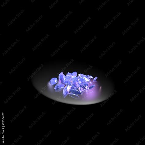 blue methamphetamine drug crystal meth Stock Illustration | Adobe Stock