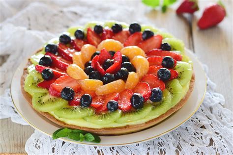 Crostata Alla Crema E Frutta Fresca Lapasticceramatta