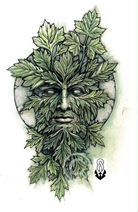 pin  gem  create green man tattoo green man sculpture green man