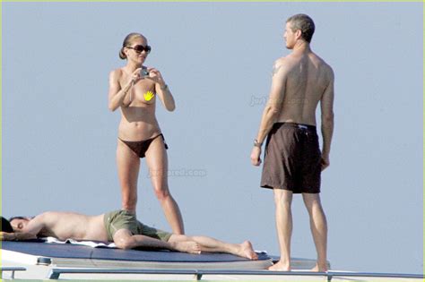 Rebecca Gayheart Goes Topless Tanning Photo 467301 Eric Dane