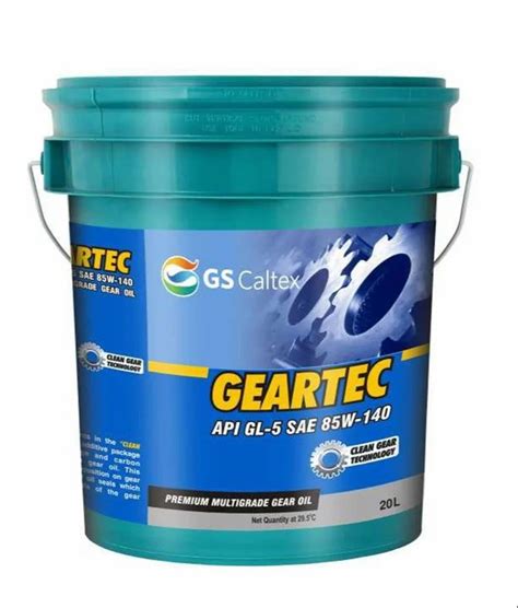 GS Caltex Kixx Geartec Gear Oil Grade 85W140 At 185 00 Litre In