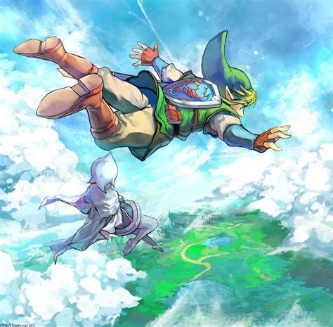 Epic Legend Of Zelda Wallpaper - Legend Of Zelda Skyward Sword Art ...