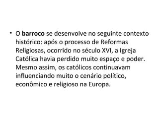 Barroco 1 ano | PPT