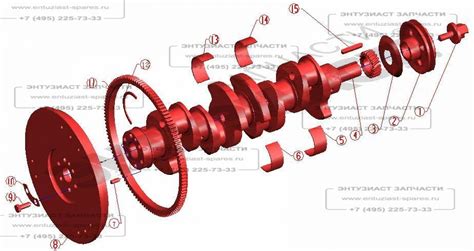 ЗАПЧАСТИ ДЛЯ ГЕНЕРАТОРА ДИЗЕЛЬНОГО CHAMPION DG20000E3S (ВАЛ КОЛЕНЧАТЫЙ ...