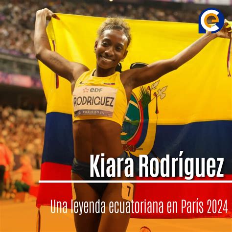 Kiara Rodríguez: Una leyenda ecuatoriana en París 2024