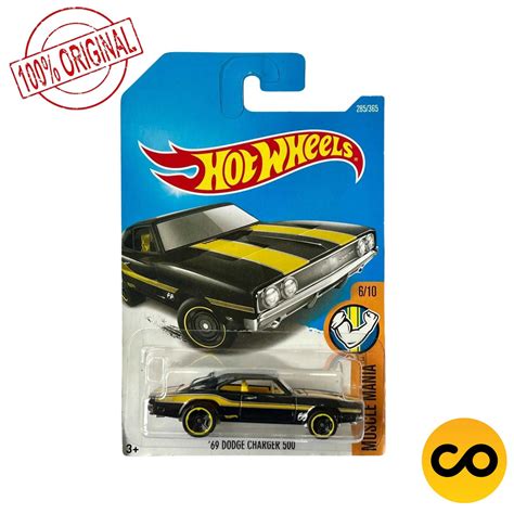 Hot Wheels 69 Dodge Charger 500 Muscle Mania Collec Store