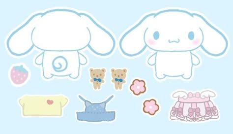 Cinnamoroll Blind Bag Printable