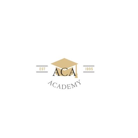 Premium Vector Academy Vintage Logo
